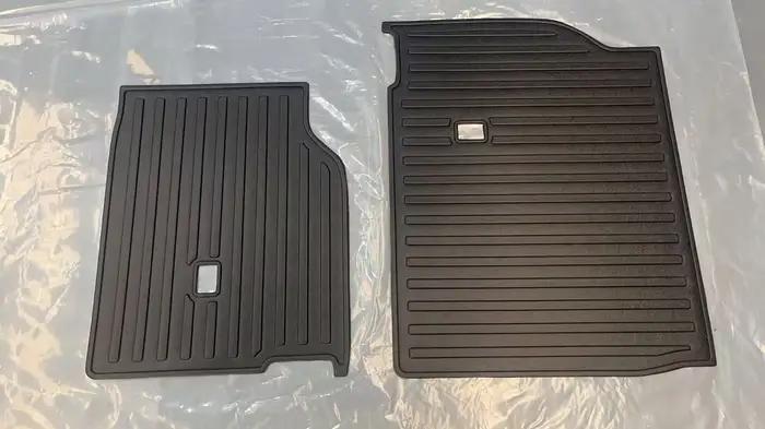Tapis de sol de voiture personnalisés haut de gamme double couche sur mesure 3D 5D en TPE pour BYD Yuan Up 24