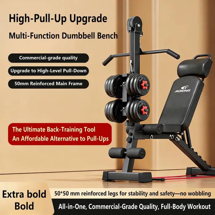 Banc de musculation, aide aux sit-ups
