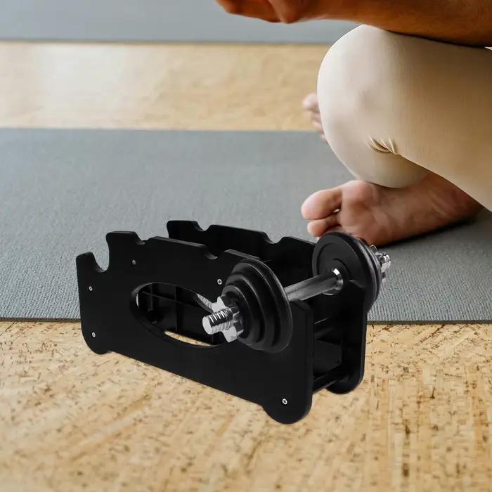 Support de rangement d'haltères en plastique Durable