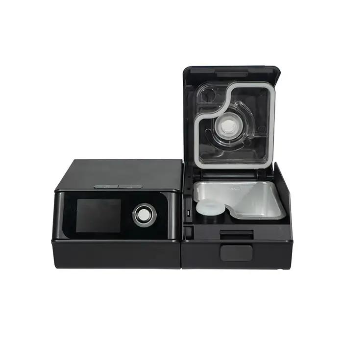Appareil CPAP/BiPAP automatique avec réglage de la pression pour le sommeil, avec masque, pour l'apnée du sommeil, la CPOC, l'émphysème et le ronflement (Whisper Stop)