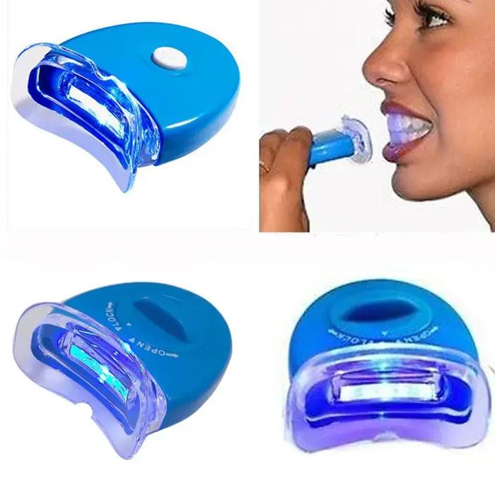 Lumière de blanchiment des dents portable, mini LED, lumière bleue, blanchisseur intelligent, outil de beauté et de santé