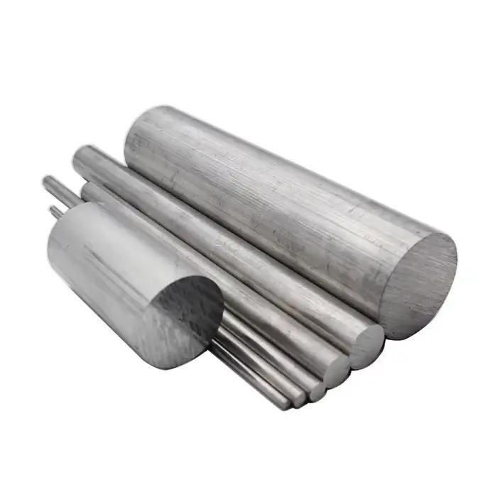 Barre à tiges rondes en aluminium de différentes tailles