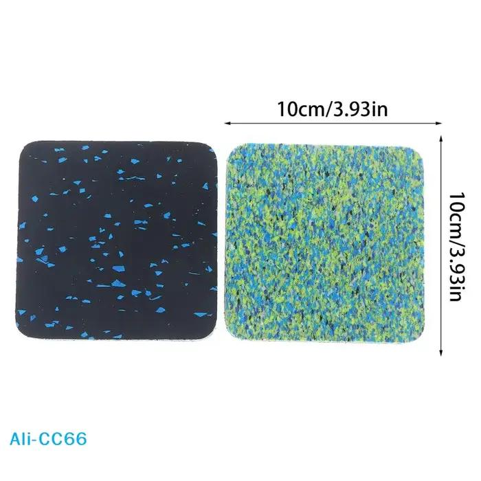 【C】 4 tapis de protection pour tapis de course