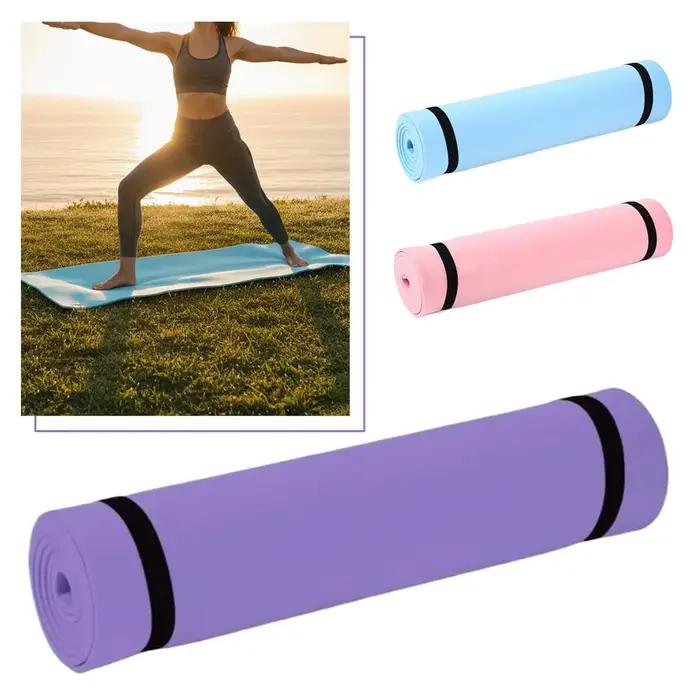 Tapis de fitness antidérapant pour exercices de Pilates