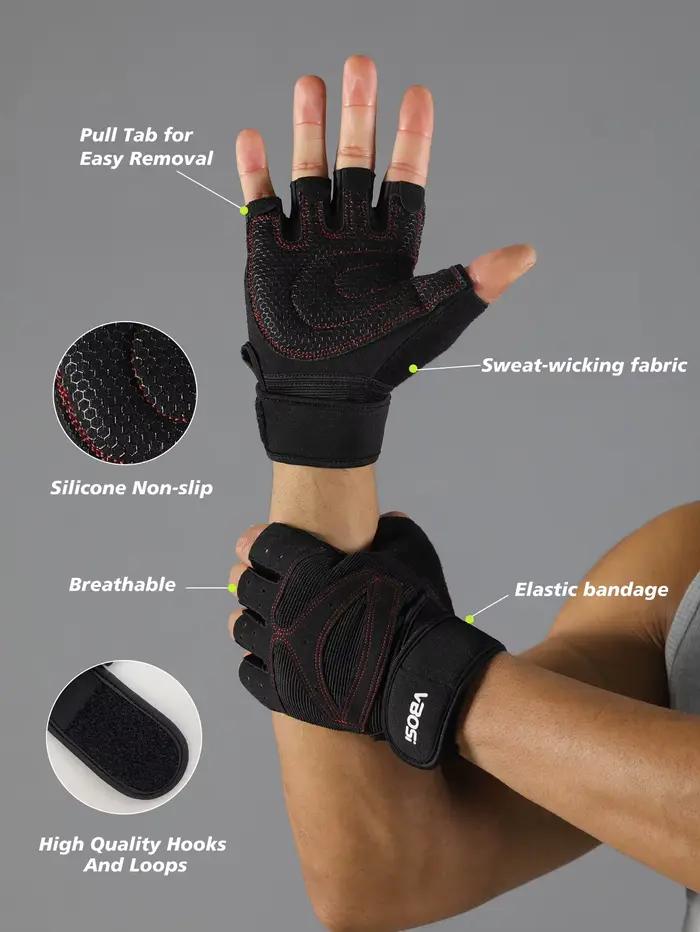 VBOSi Gants de cyclisme antidérapants et respirants
