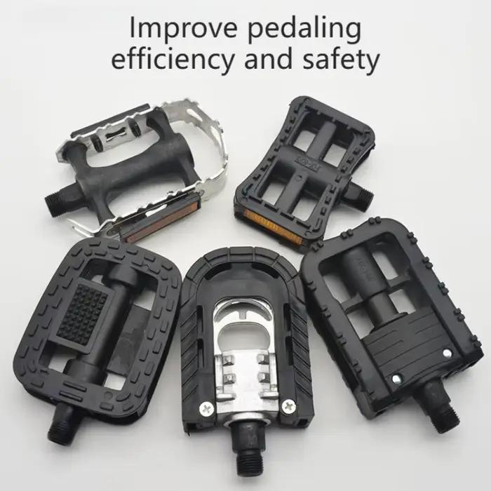 Pédales pliantes antidérapantes pour vélo électrique accessoires de cyclisme sécurité personnalisation pour femmes et hommes trajets quotidiens et voyages occasionnels