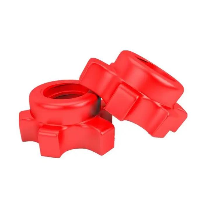 Barres d'haltères filetées durables et antidérapantes