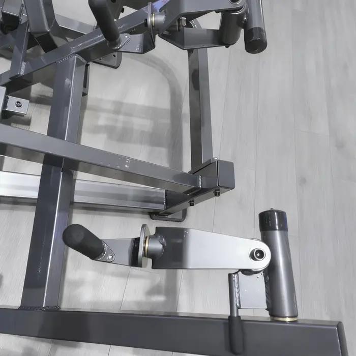 Machine de musculation professionnelle à charge de plaques en acier de haute qualité pour exercices de rame assise (bras et dos)