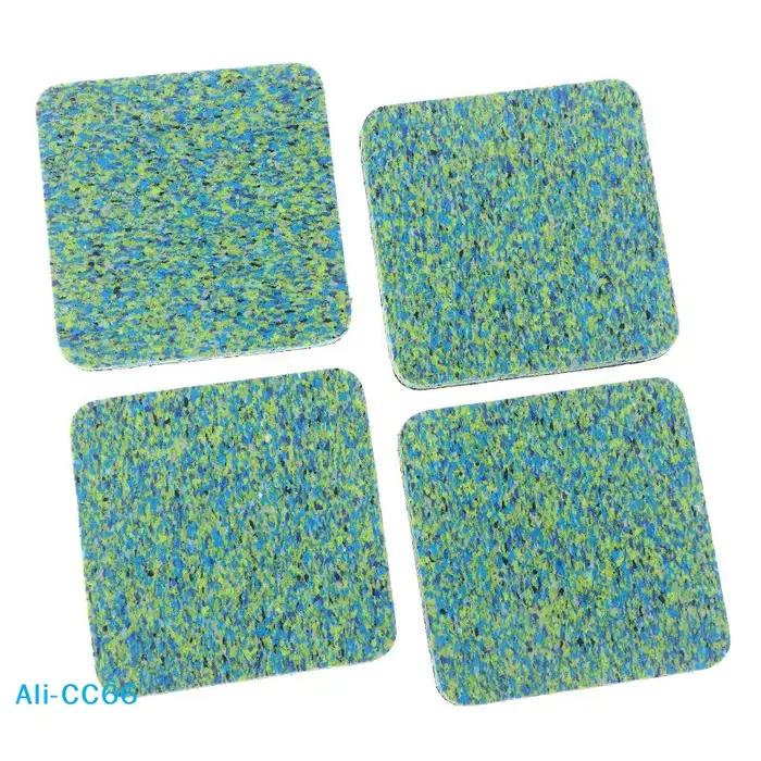 【C】 4 tapis de protection pour tapis de course