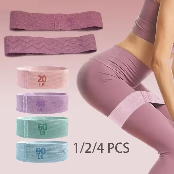Bandes élastiques de fitness pour l'entraînement des fessiers