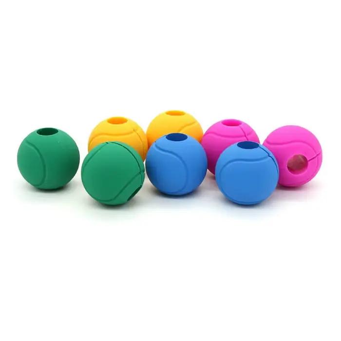 1 paire d'haltères poignées de boule d'haltère Kettlebell grosse poignée en Silicone tirer vers le haut