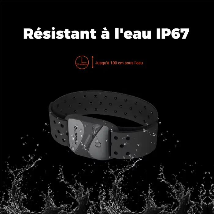 COOSPO Fréquence Cardiaque Brassard Bluetooth Ant+