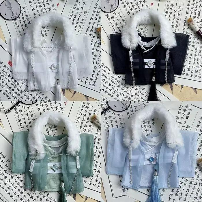 Accessoires de Costume Kawaii 20CM, vêtements de poupée, ensemble de Style ancien, Robe Cool à la mode, tenue de poupée, accessoires de Costume