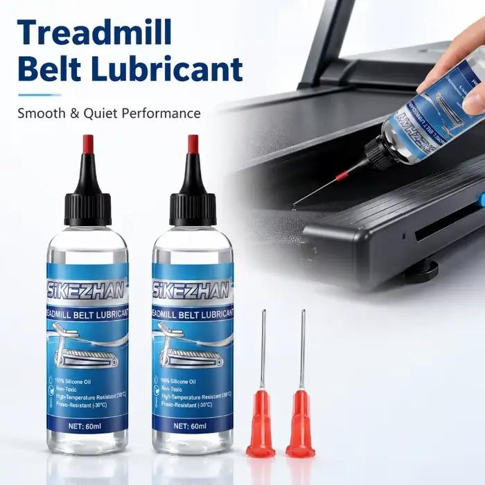 Lubrifiant d'entretien pour tapis de course 100 % silicone