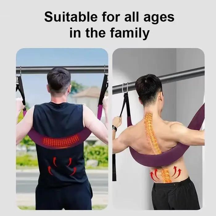 Ceinture de traction lombaire pour barre horizontale