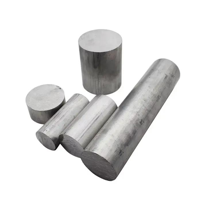 Barre à tiges rondes en aluminium de différentes tailles