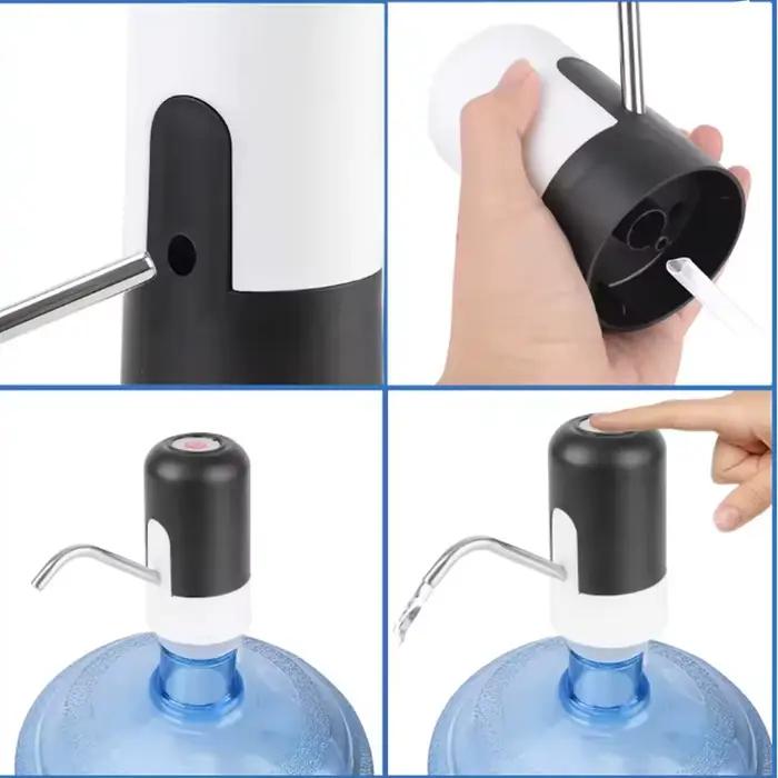 Pompe Distributrice d'Eau Électrique Portable pour Bouteilles de 5 Gallons, Rechargeable par USB, Outil pour Seau d'Eau, Carboy, Bar