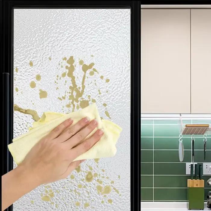 Peinture pour verre mat, 500g, peinture pour verre Opaque, salle de bains, fenêtre en verre, sablage, revêtement à base d'eau, Transparent, devient givré