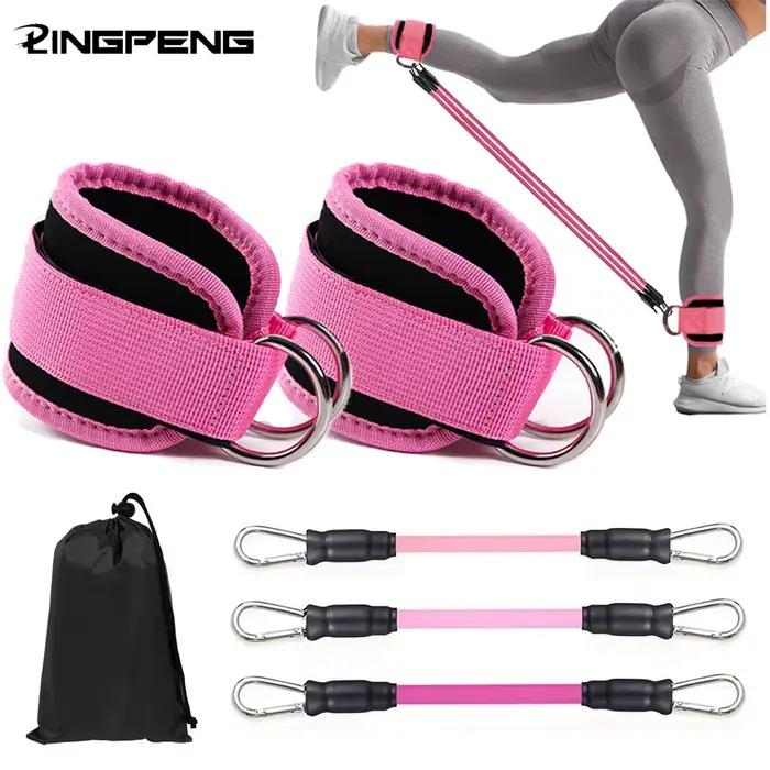 Sangles de cheville bandes de résistance ensemble Fitness entraînement équipement d'exercice