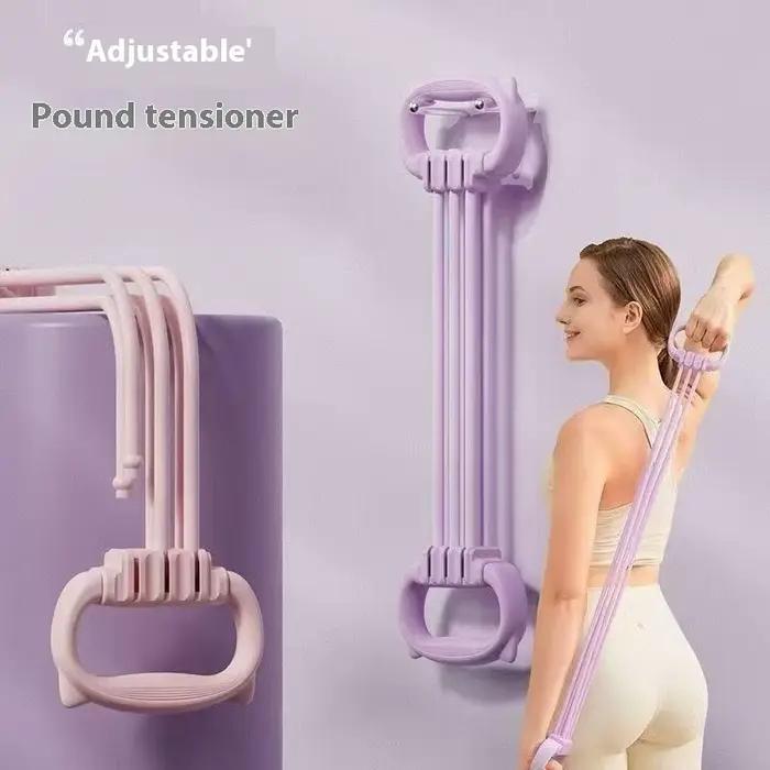 Bandes d'exercice élastiques avec Tension réglable pour l'entraînement des épaules et du dos ouverts