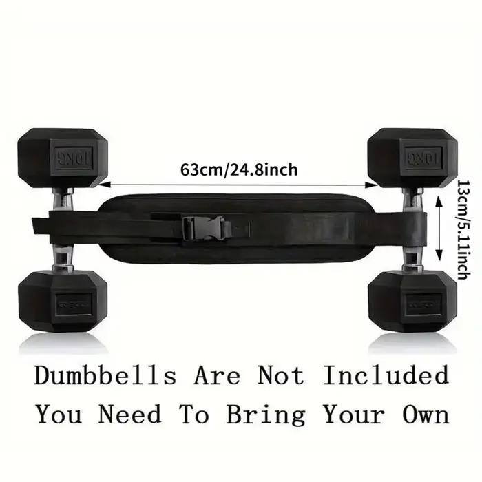 Ceinture de poussée de hanche pour haltères et kettlebells