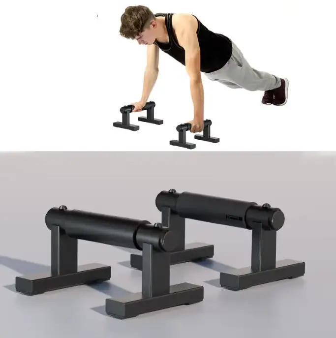 Barres parallèles durables pour la musculation à domicile et ensembles de parallettes pour les pompes – Équipement de fitness pour la force et les exercices de traction