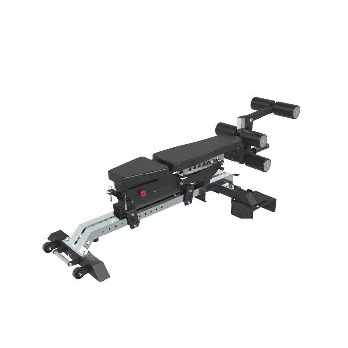 Banc de musculation réglable avec accessoires