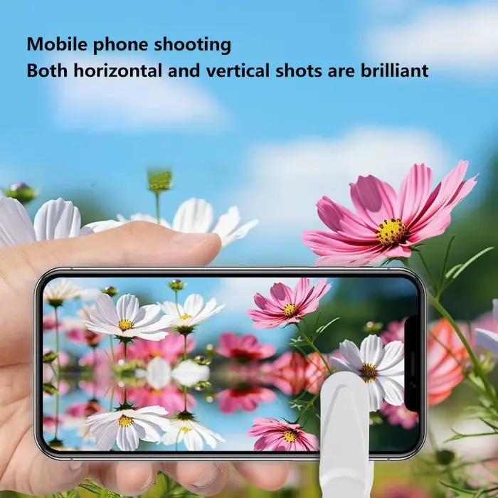 Miroir de caméra de téléphone portable, lentille HD, réflecteur de Selfie, miroirs de prise de vue universel, Clip de réflexion de téléphone, lentille arrière extérieure