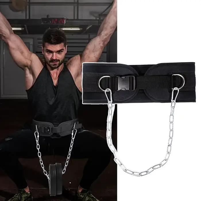 Ceinture lestée d'entraînement en salle pour tractions