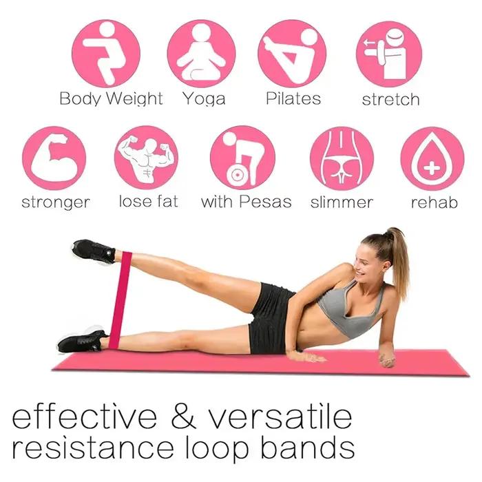Bandes élastiques de résistance, équipement de Fitness, Crossfit, Pilates