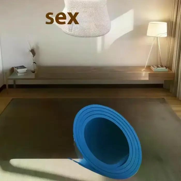 Tapis de Yoga antidérapant en mousse EVA de 3MM