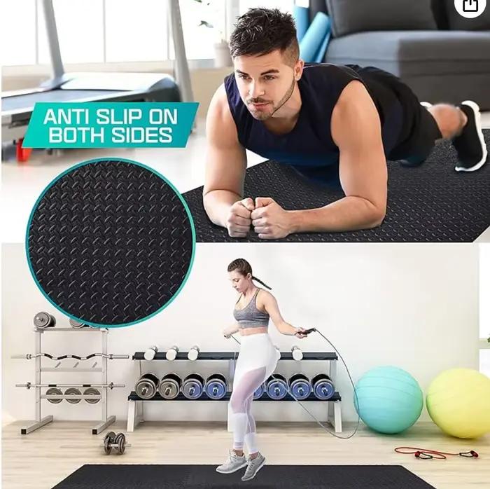 Prix usine 30*30 cm sol imbriqué salle de sport Eva mousse Tatami tapis amorti sol Puzzle