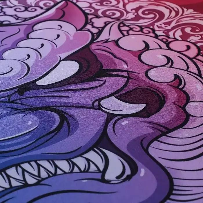 Tapis de souris de jeu Anime Cartoon, Polymères, Esports-Tiger, Bonito, Sub Desktop, Gamer Protective