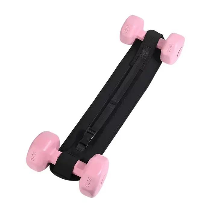 Ceinture d'exercice réglable pour les fessiers, accessoire de fitness à domicile compatible avec les haltères, activation des fessiers pour femmes et hommes