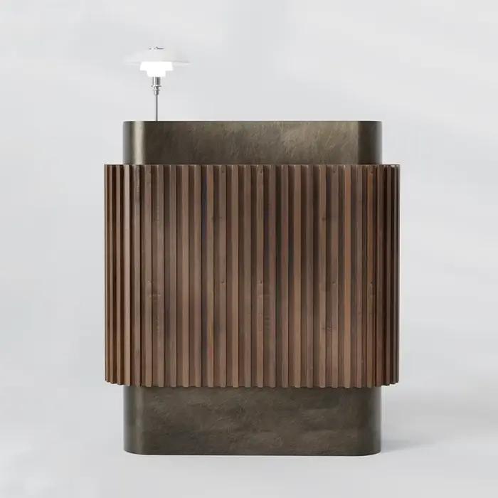 Bureaux De réception minimalistes personnalisés, bureaux De réception Premium pour Salon, meubles De bureau élégants et uniques