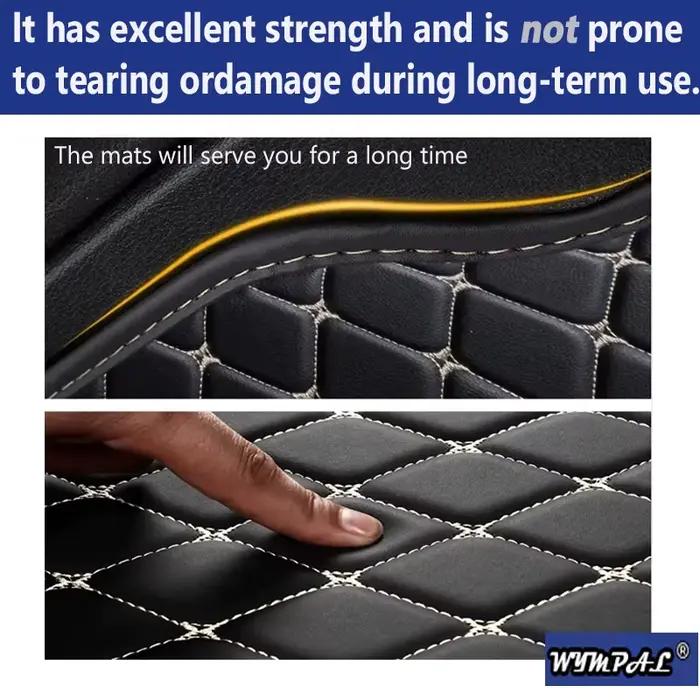 Tapis de sol de luxe pour Mitsubishi Triton L200 Sportero Hunter Strakar KA 2005 ~ 2014, imperméable, accessoires d'intérieur de voiture