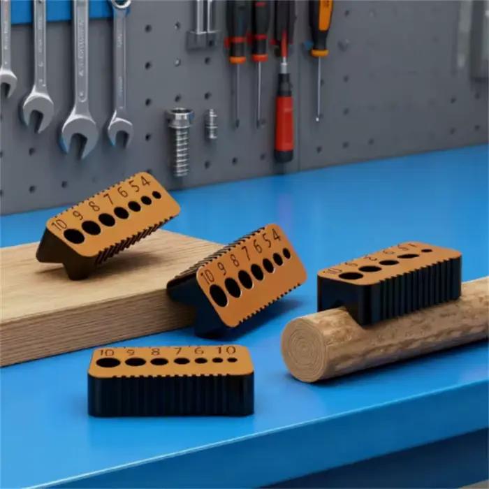 Guide de perçage pour trous de 4/5/6/7/8/9/10 mm, outil de perçage multifonctionnel, accessoire de précision, robuste, facile à utiliser