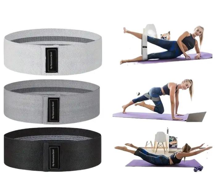Bandes de résistance en tissu de base pour les hanches et les fesses