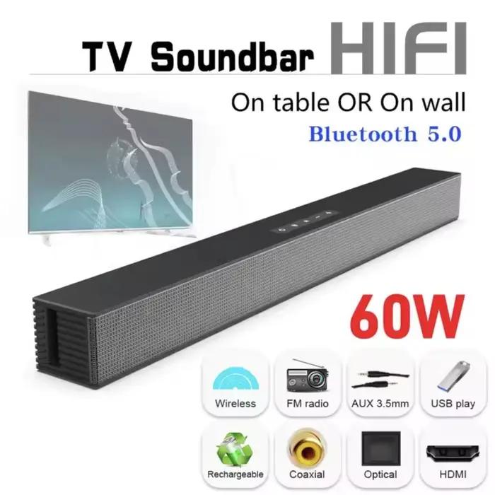 Système de haut-parleurs de barre de son Bluetooth sans fil, haut-parleur sonore Super puissant, filaire, Surround stéréo, projecteur de télévision pour Home cinéma