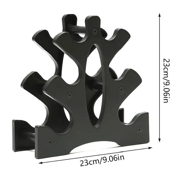 Support de rangement pour haltères à 3 niveaux