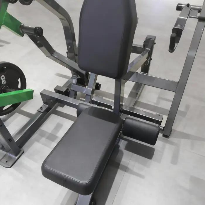 Machine de musculation professionnelle à charge de plaques en acier de haute qualité pour exercices de rame assise (bras et dos)
