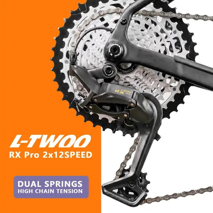NOUVEAU! Groupe de transmission LTWOO RX Pro 2x12S pour vélo de route, freins à disque hydrauliques, levier de vitesses 12S, dérailleur arrière, groupe complet
