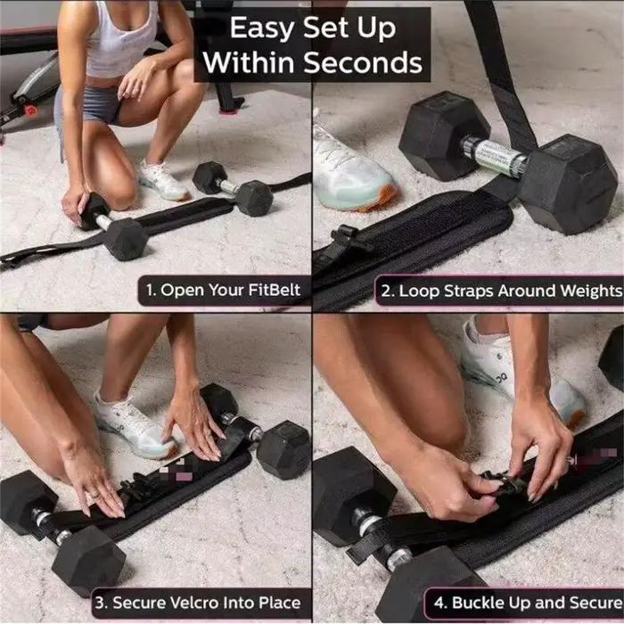 1 ceinture d'entraînement pour hanches et fessiers