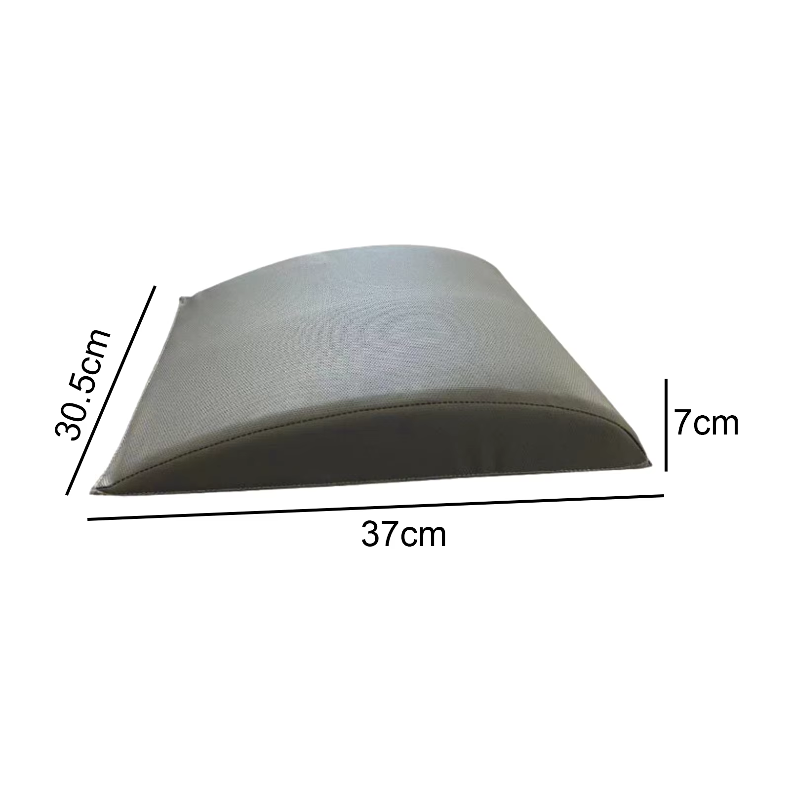 Tapis d'exercice Ab, Protection du coccyx, entraînement central, Support lombaire pliable, coussin a