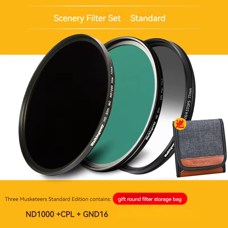 Kit de filtres pour photographie de paysage : polarisant CPL, filtre réducteur de lumière ND, filtre