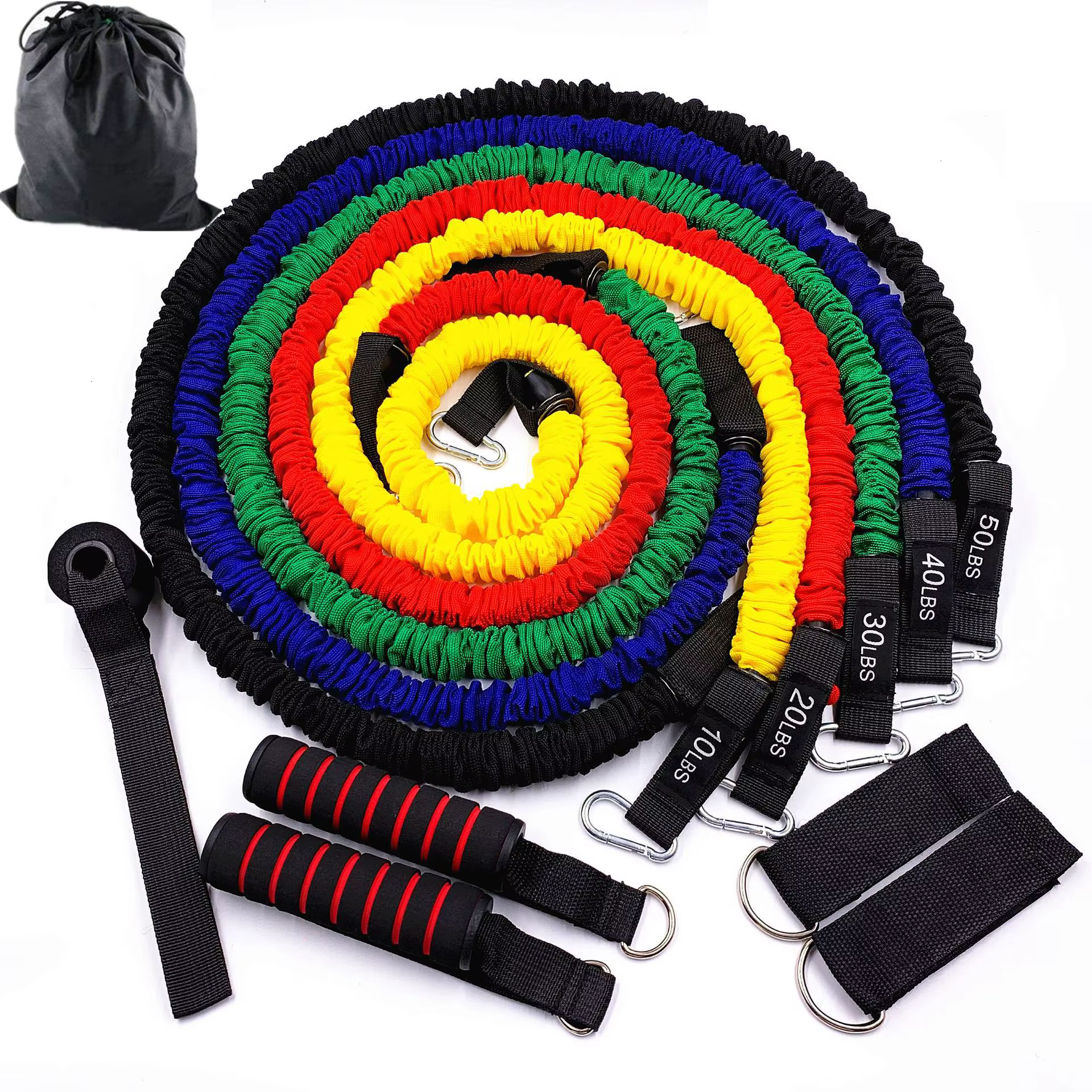 11 pièces/ensemble bandes de résistance Crossfit exercice d'entraînement équipement d'entraînement T
