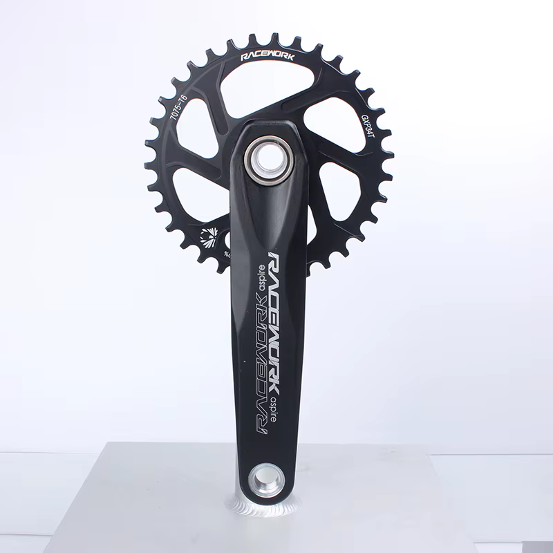 RACEWORK vtt pédalier 170/175mm VTT manivelle étroite large plateau 32/34/36/38T 11/12S vélo pédalie
