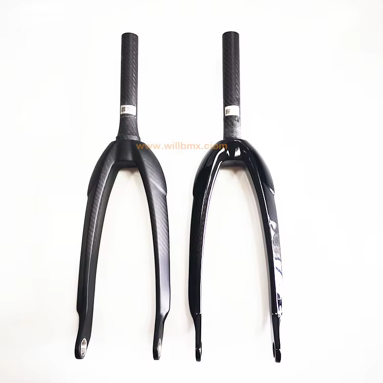 2020 Willbmxforks plus récent BMX course 20 pouces fourche de vélo vélo en carbone 20 "24" freestyle
