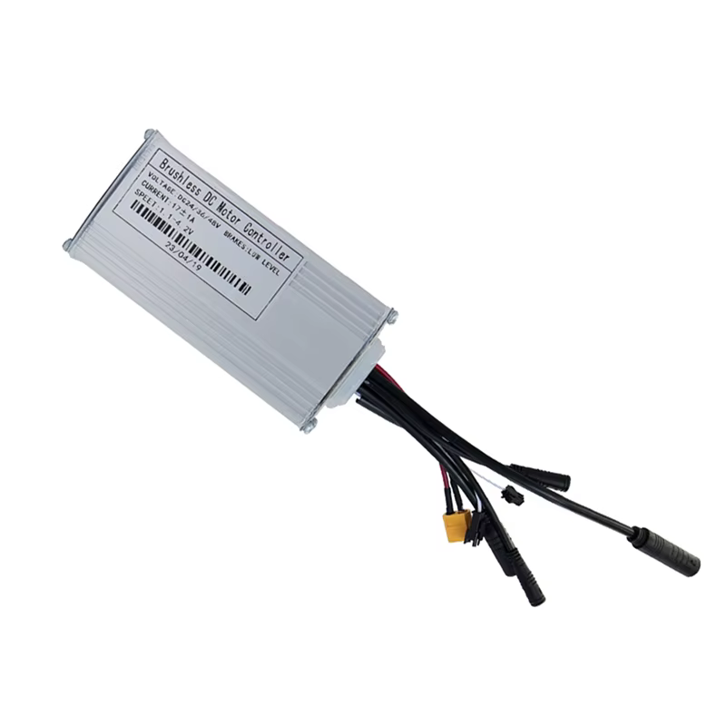 AA26P Ebike contrôleur 24V36V48V-17A Ebike Kit vélo électrique Scooter onde sinusoïdale trois modes 