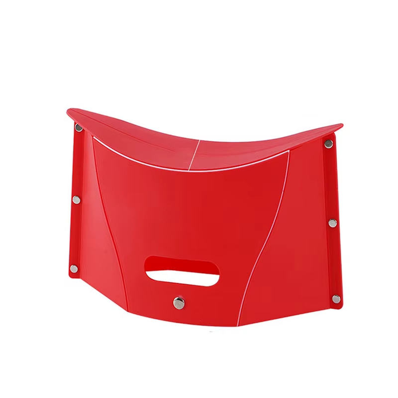 Tabouret Pliant Portable en Plastique, Chaises d'Extérieur, pour le Camping, Rangement